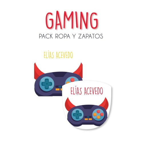 Pack Clothes & Shoes Gaming Pack Clothes & Shoes Gaming