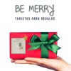 Navidad Tarjetas Be Merry Navidad Tarjetas Be Merry