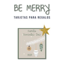 Navidad Tarjetas Be Merry Navidad Tarjetas Be Merry