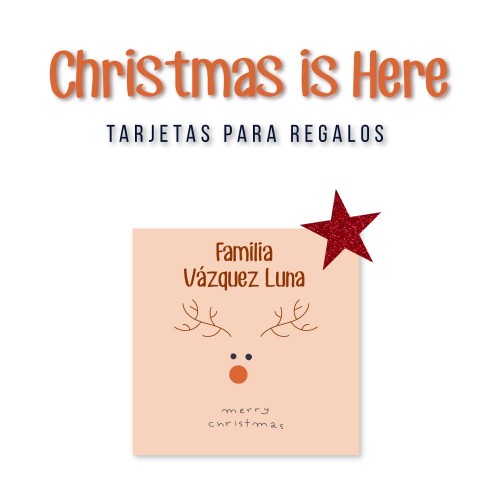 Navidad Tarjetas Christmas is Here Navidad Tarjetas Christmas is Here