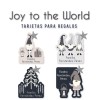 Navidad Tarjetas Joy to the World Navidad Tarjetas Joy to the World
