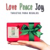 Navidad Tarjetas Love Peace Joy