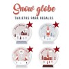 Navidad Tarjetas Snow Globe Navidad Tarjetas Snow Globe