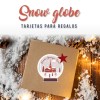 Navidad Tarjetas Snow Globe Navidad Tarjetas Snow Globe