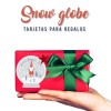 Navidad Tarjetas Snow Globe Navidad Tarjetas Snow Globe