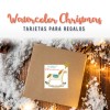Navidad Tarjetas Watercolor Christmas Navidad Tarjetas Watercolor Christmas