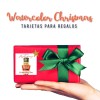 Navidad Tarjetas Watercolor Christmas Navidad Tarjetas Watercolor Christmas