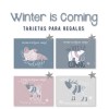 Navidad Tarjetas Winter is Coming Navidad Tarjetas Winter is Coming