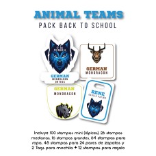 Pack Back to School Animal Teams Pack Back to School Animal Teams