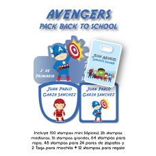 Pack Back to School Avengers Pack Back to School Avengers