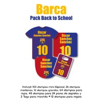 Pack Back to School Barca Pack Back to School Barca