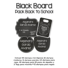 Pack Back to School Blackboard Pack Back to School Blackboard
