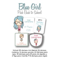 Pack Back to School Blue Girl Pack Back to School Blue Girl