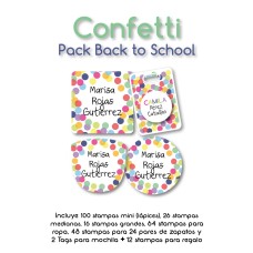 Pack Back to School Confetti Pack Back to School Confetti