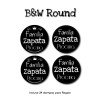 Regalo B&W Round Regalo B&W Round