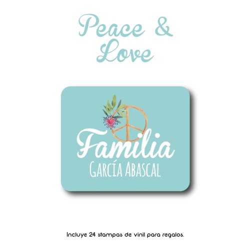 Regalo Peace & Love Regalo Peace & Love