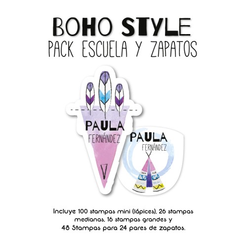 Pack School & Shoes Boho Style Pack School & Shoes Boho Style