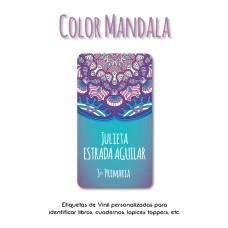 Escuela Vinil Color Mandala