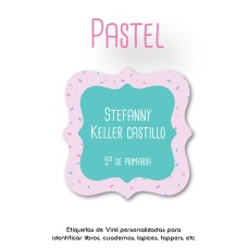 Escuela Vinil Pastel