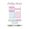 Escuela Vinil Polka Dots Escuela Vinil Polka Dots