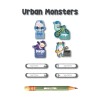 Escuela Vinil Urban Monsters Escuela Vinil Urban Monsters