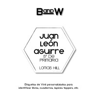 Escuela Vinil B&W
