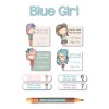 Pack Back to School Blue Girl Pack Back to School Blue Girl