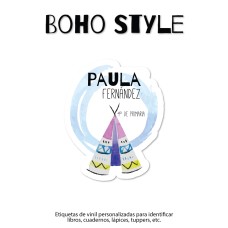 Escuela Vinil Boho Style