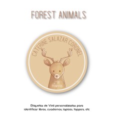 Escuela Vinil Forest Animals Escuela Vinil Forest Animals