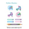 Pack Clothes & School Roller Blandes Pack Clothes & School Roller Blandes