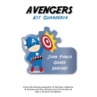 Kit Guarderia Avengers