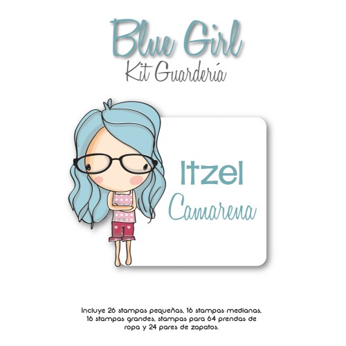 Kit Guarderia Blue Girl Kit Guarderia Blue Girl