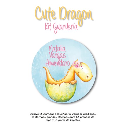 Kit Guarderia Cute Dragon Kit Guarderia Cute Dragon