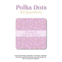 Kit Guarderia Polka Dots