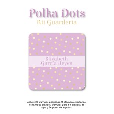 Kit Guarderia Polka Dots