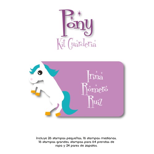 Kit Guarderia Pony Kit Guarderia Pony