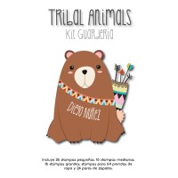 Kit Guarderia Tribal Animals