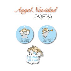 Navidad Tarjetas Angel