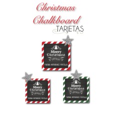 Navidad Tarjetas Christmas Chalkboard Navidad Tarjetas Christmas Chalkboard