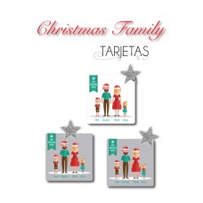 Navidad Tarjetas Christmas Family Navidad Tarjetas Christmas Family