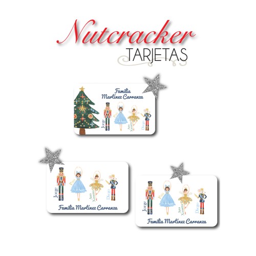 Navidad Tarjetas Nutcracker Navidad Tarjetas Nutcracker