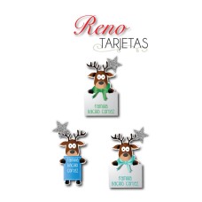 Navidad Tarjetas Reno Navidad Tarjetas Reno