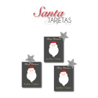Navidad Tarjetas Santa Navidad Tarjetas Santa