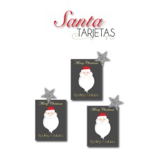 Navidad Tarjetas Santa Navidad Tarjetas Santa