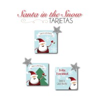 Navidad Tarjetas Santa in the Snow Navidad Tarjetas Santa in the Snow