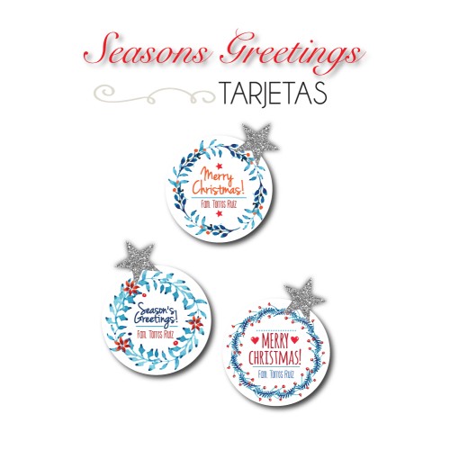 Navidad Tarjetas Season's Greetings Navidad Tarjetas Season's Greetings