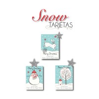 Navidad Tarjetas Snow Navidad Tarjetas Snow