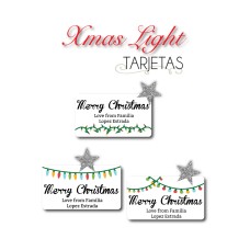 Navidad Tarjetas Xmas Lights