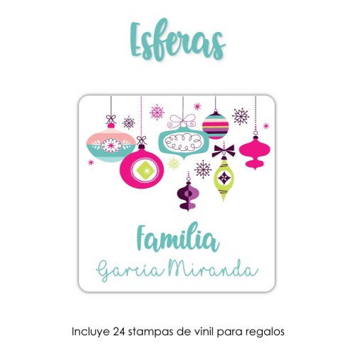 Navidad Etiquetas Esferas Navidad Etiquetas Esferas