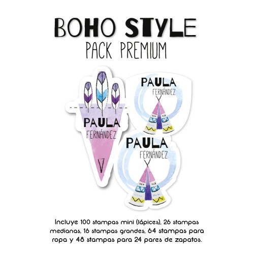 Pack Premium Ropa, Zapatos y Escuela Boho Style